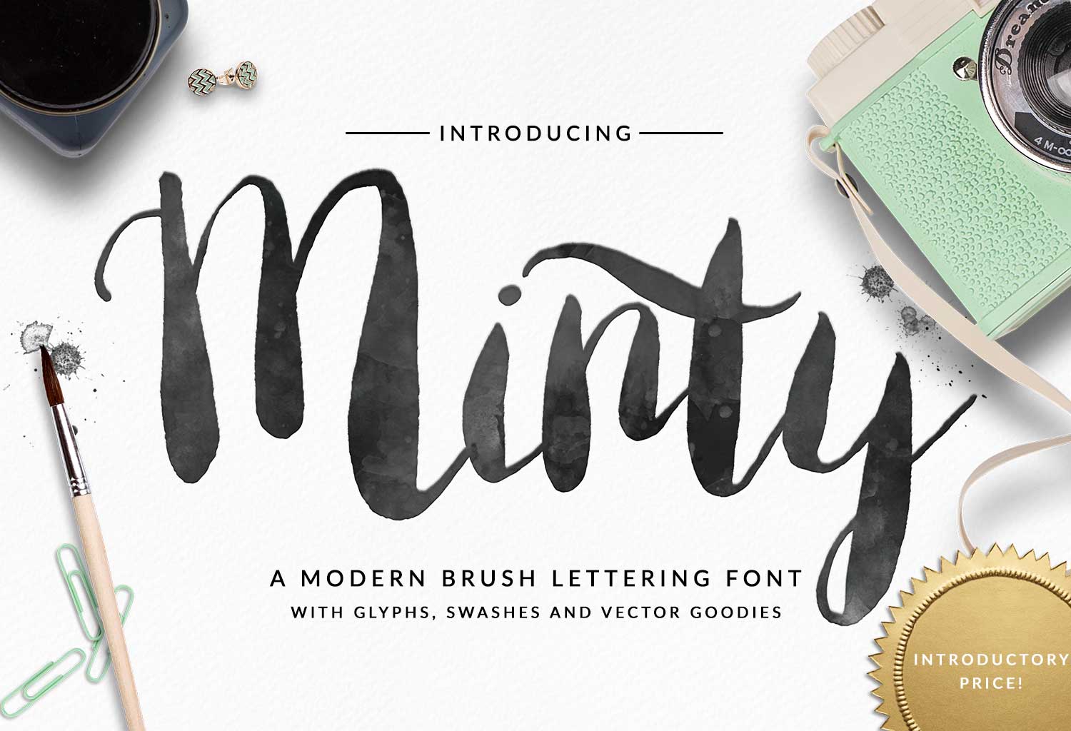 Minty Brush Font Free