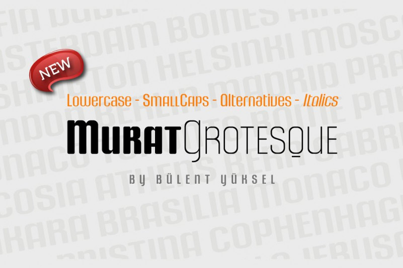 Murat Grotesque Font Family
