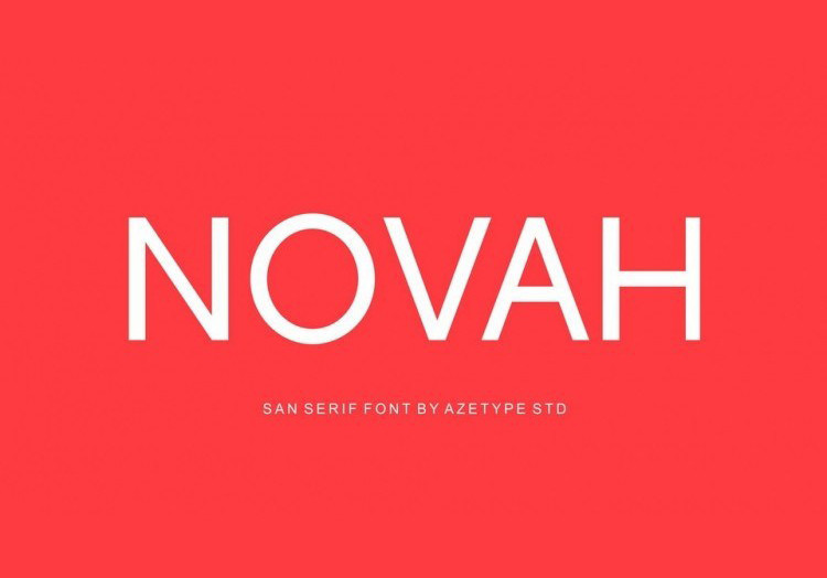 Novah Sans Serif Free Font