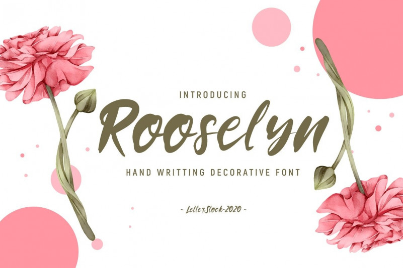 Rooselyn Script Font