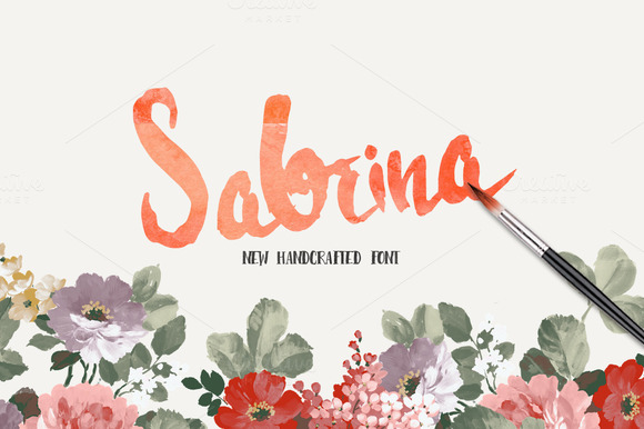 Sabrina Handmade Font Free