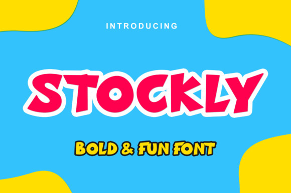 Stockly Display Font