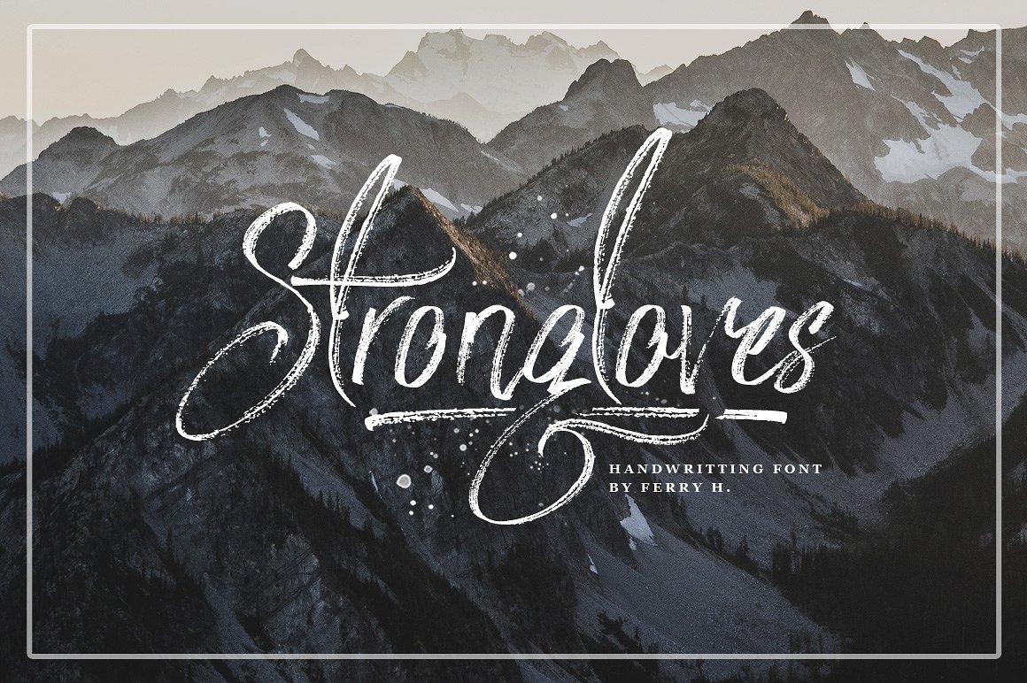 Trongloves Handwriting Font Free