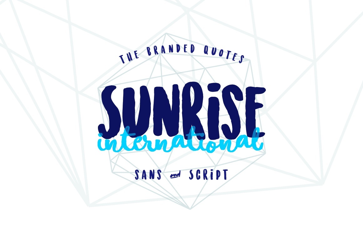 Sunrise International Font Free