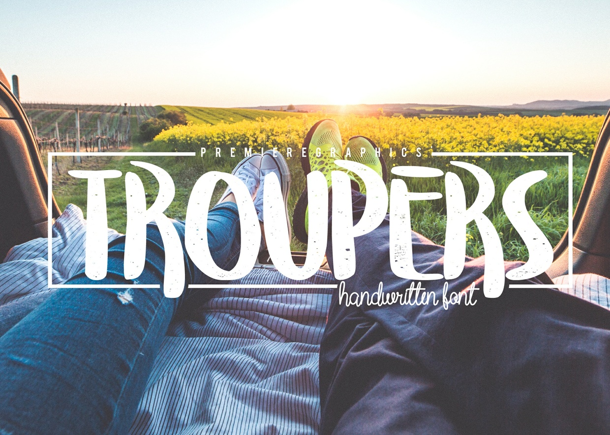 Troupers Font Free