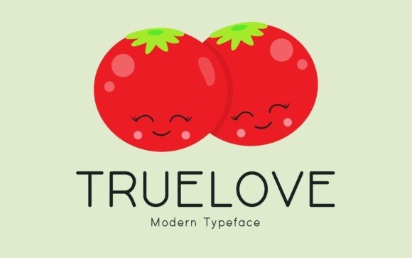 Truelove Sans Serif Font