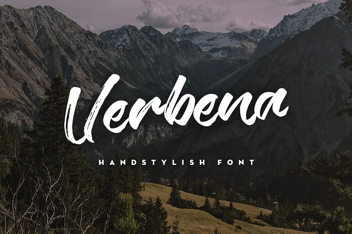 Verbena Handstylish Font Free