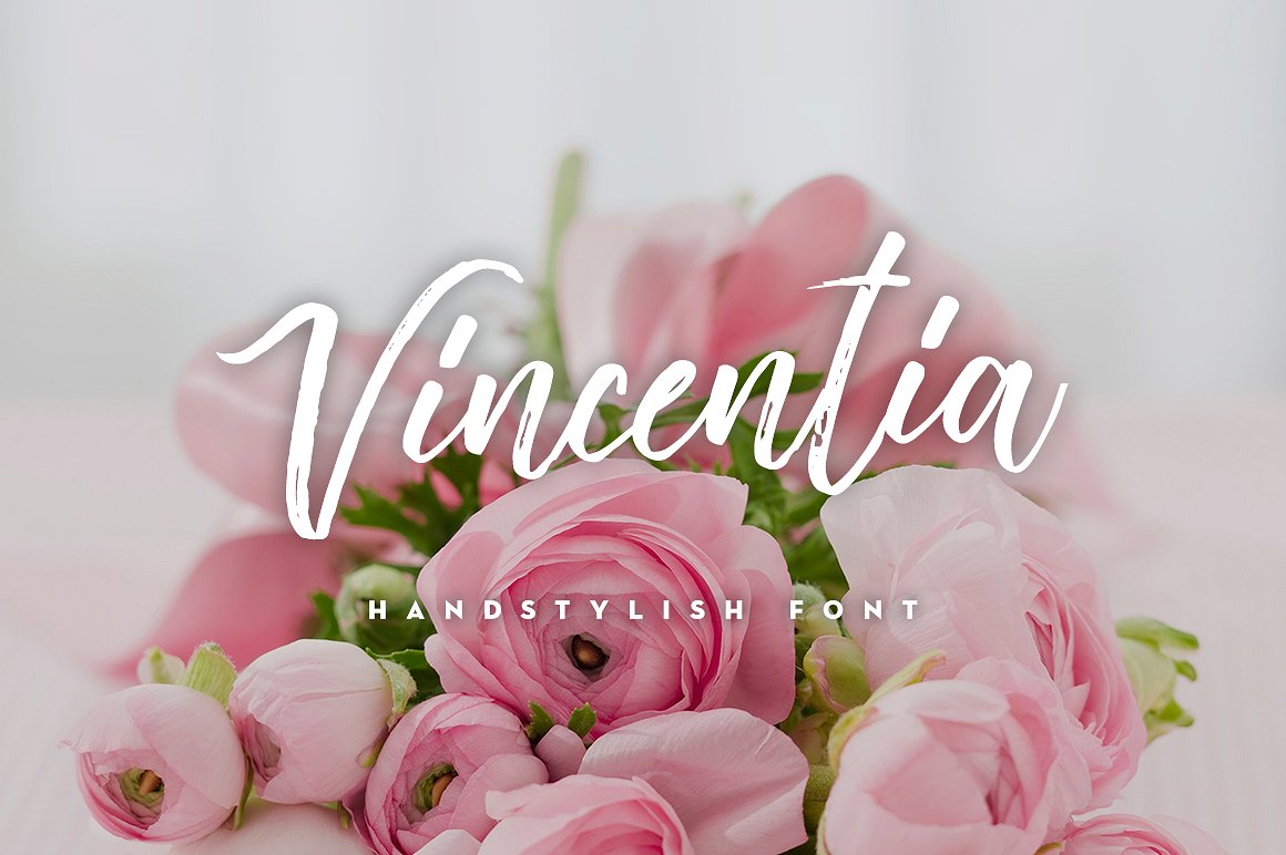 Vincentia Handstylish Font Free
