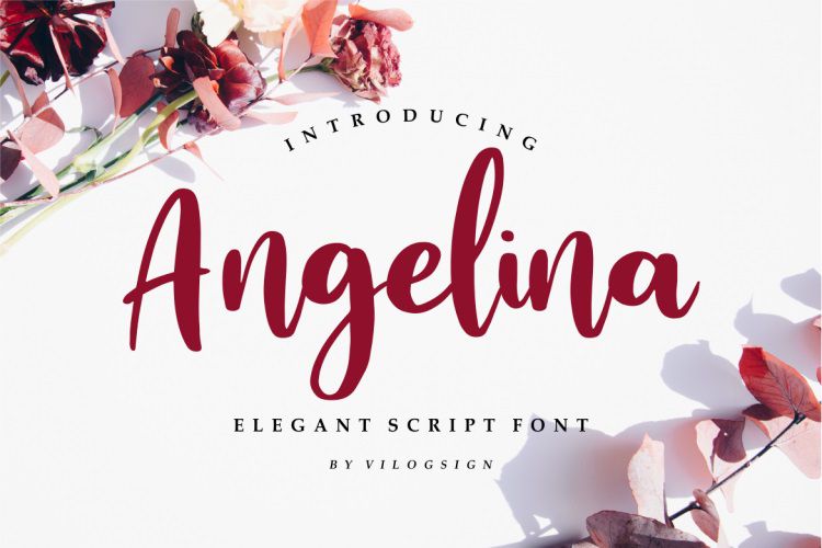Angelina Playful Script Font
