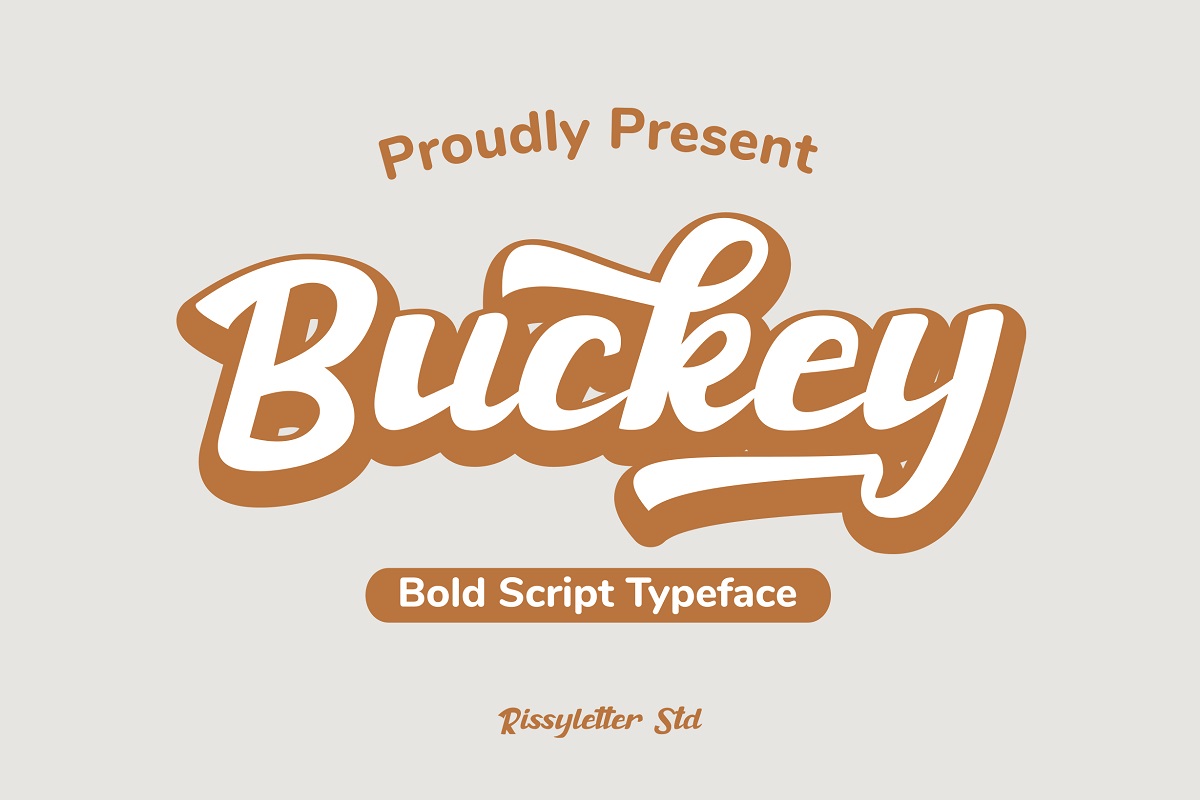 Buckey Typeface