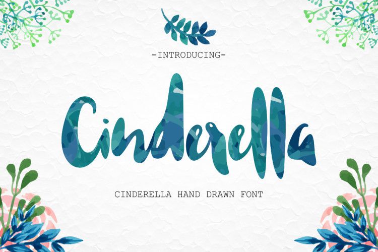 Cinderella Hand Drawn Font