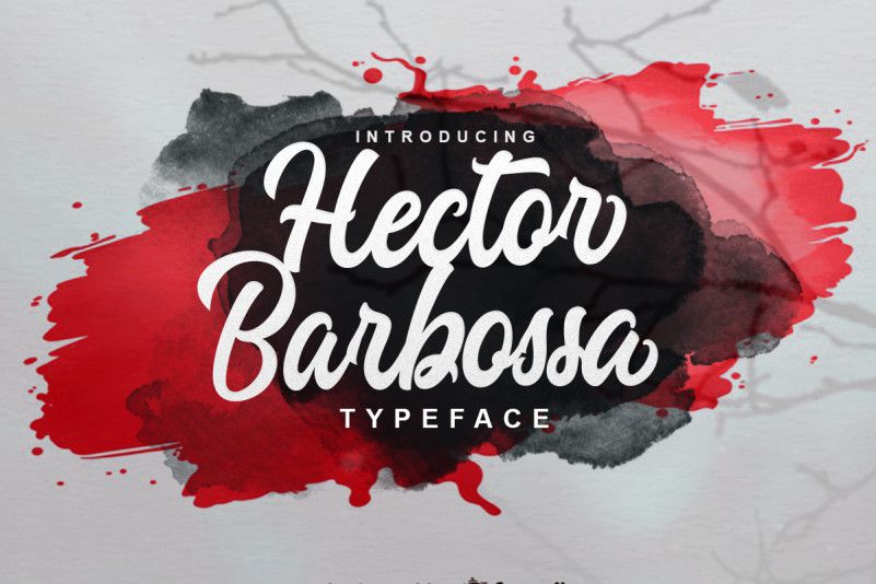 Hector Barbossa Script Font