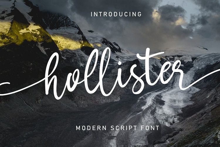 Hollister Modern Script Font free download - 1001dafont.com