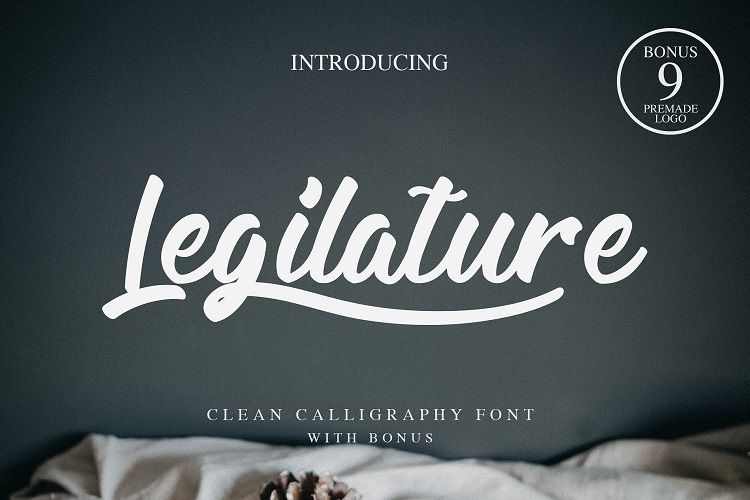 Legilature Script Font
