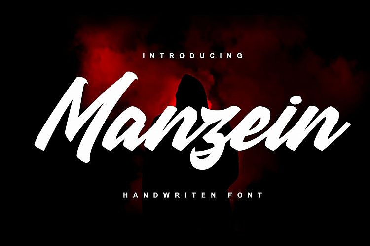 Manzein Script Font
