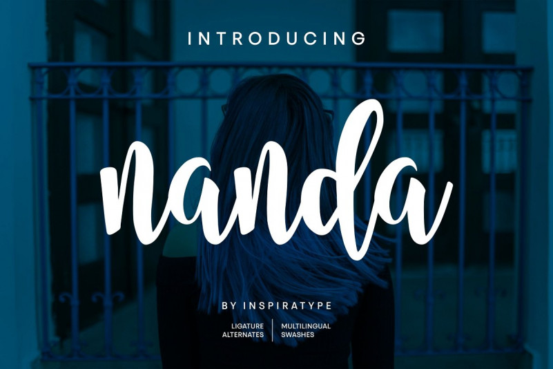 Nanda Bold Script Font
