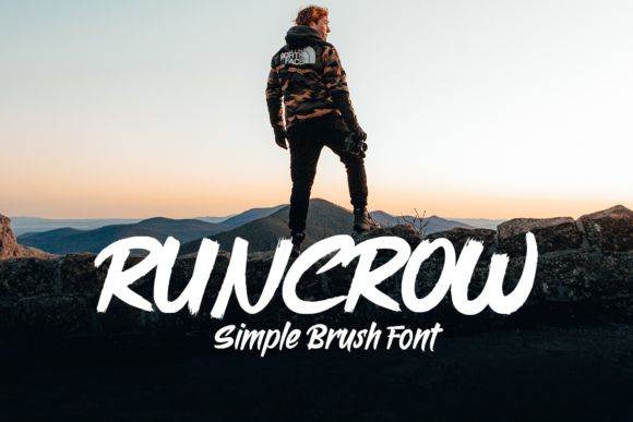 Runcrow Brush Font