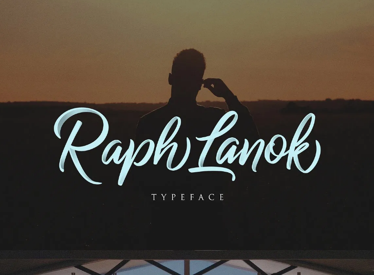 Raph Lanok Script Font Free