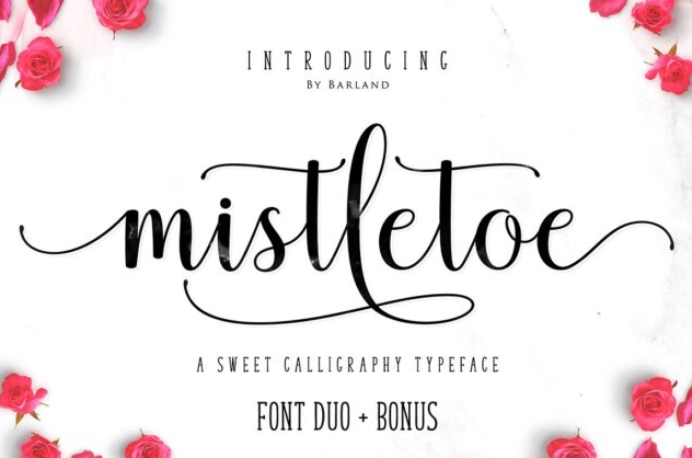 Mistletoe Script Font Free