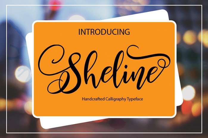 Sheline Font