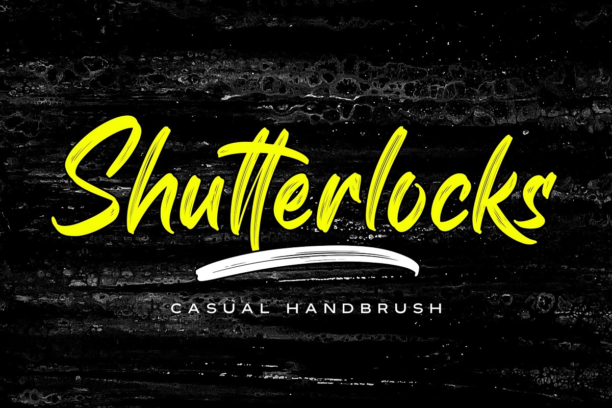 Shutterlocks Casual Handbrush Script Font
