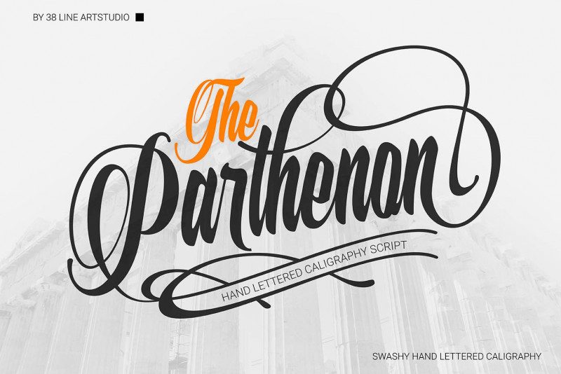 The Parthenon Font