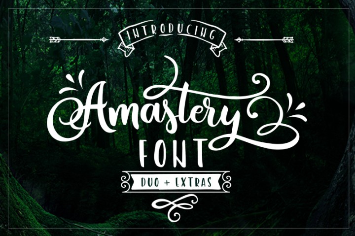 Amastery Script Font Free