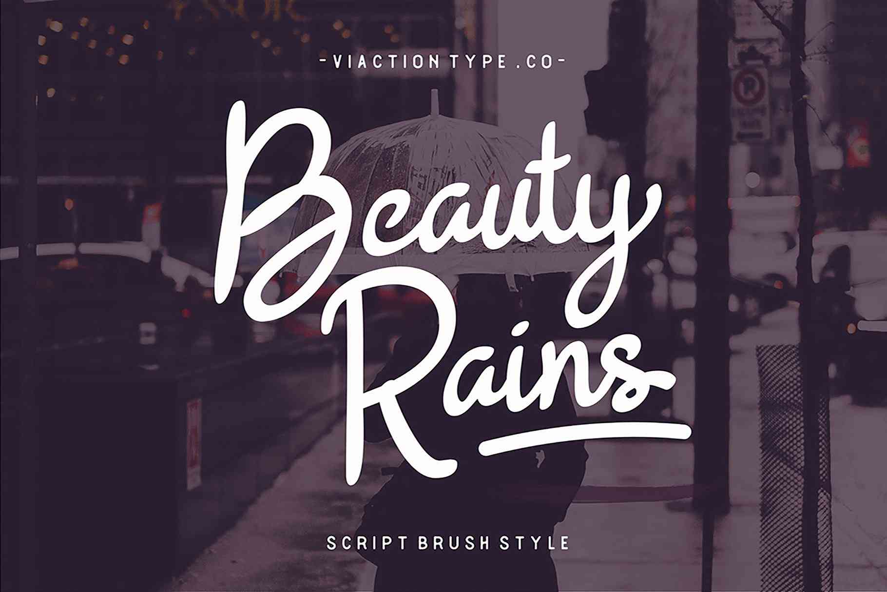 Beauty Rains Script Font