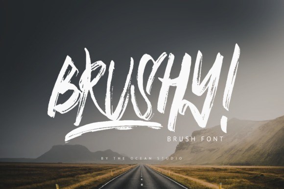 Brushy Brush Font
