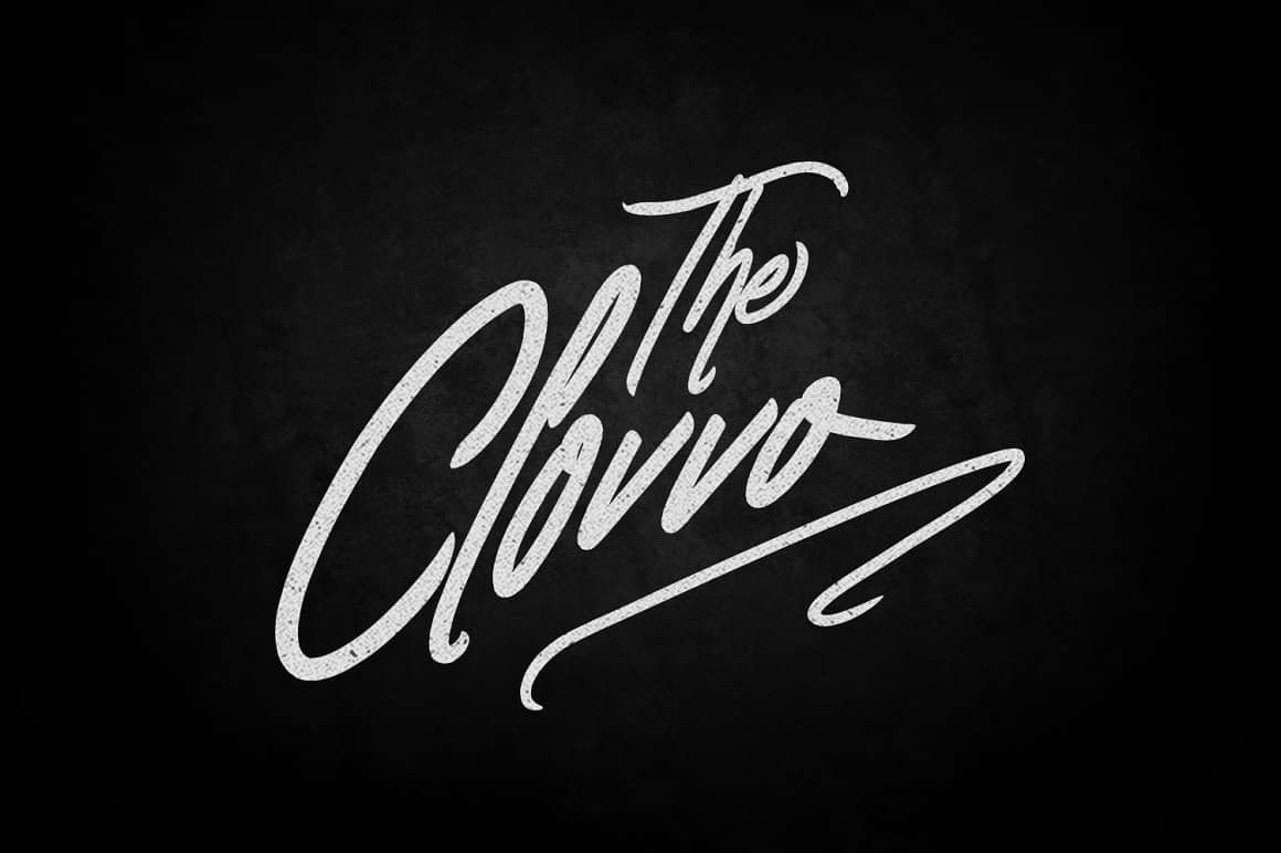 Clovvo Script Font Free