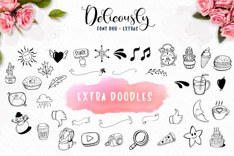 Deliciously Brush Font
