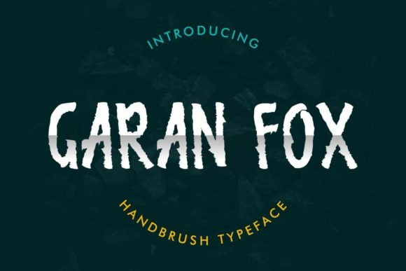 Garan Fox Brush Font
