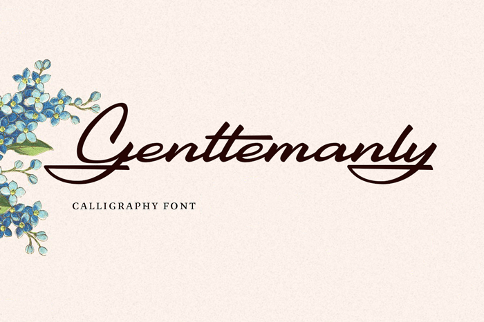 Gentlemanly Script Font Free