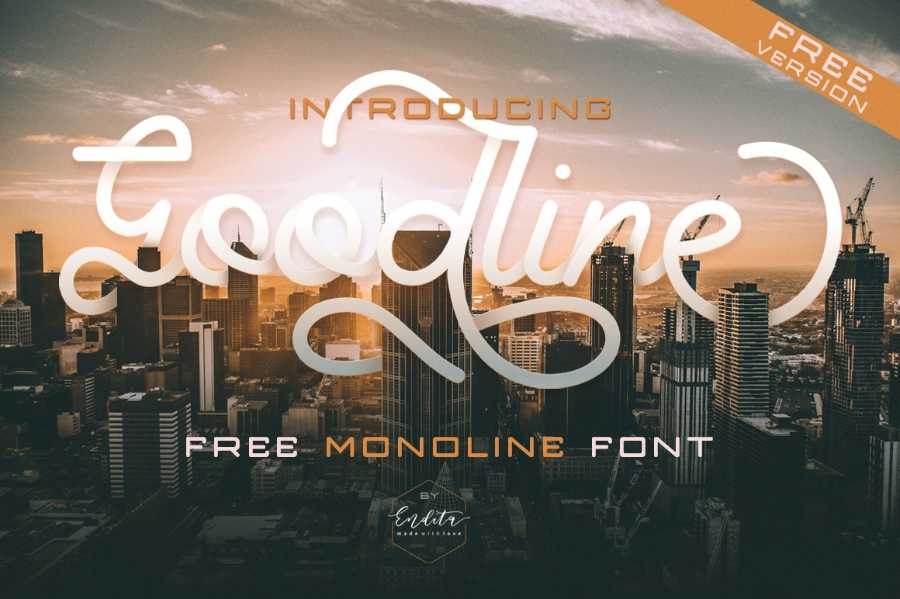 Goodline Font Free