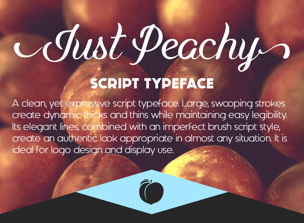 Just Peachy Font Free
