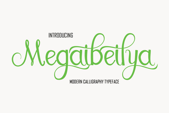 Megaibeilya Script Font Free