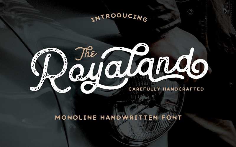 Royaland Script Font