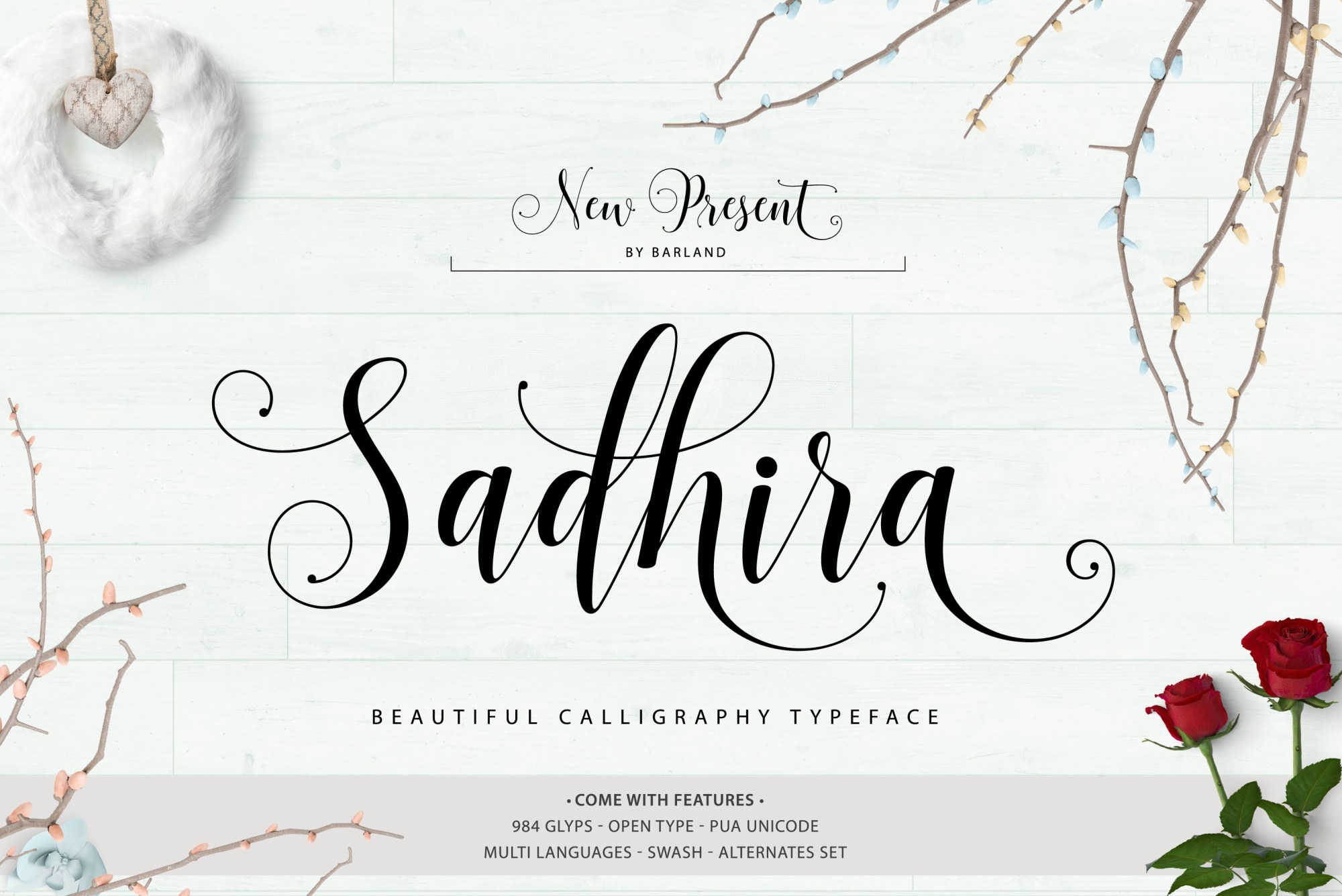 Sadhira Script Font Free