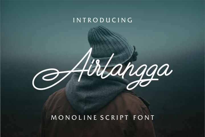 Airlangga Script Font