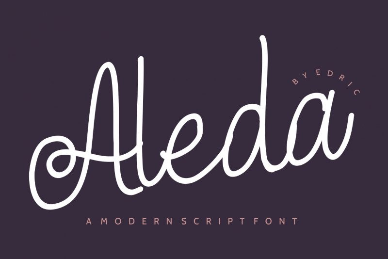 Aleda Handwritten Font