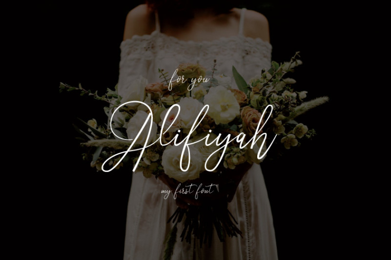 Alifiyah Handwritten Font