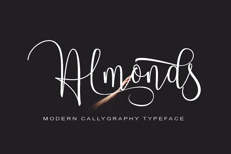 Almonds Script Font