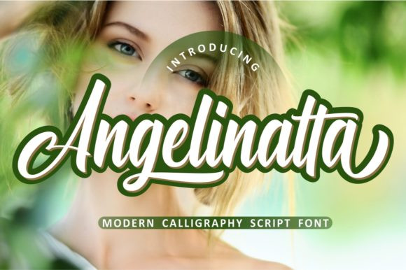 Angelinatta Calligraphy Font