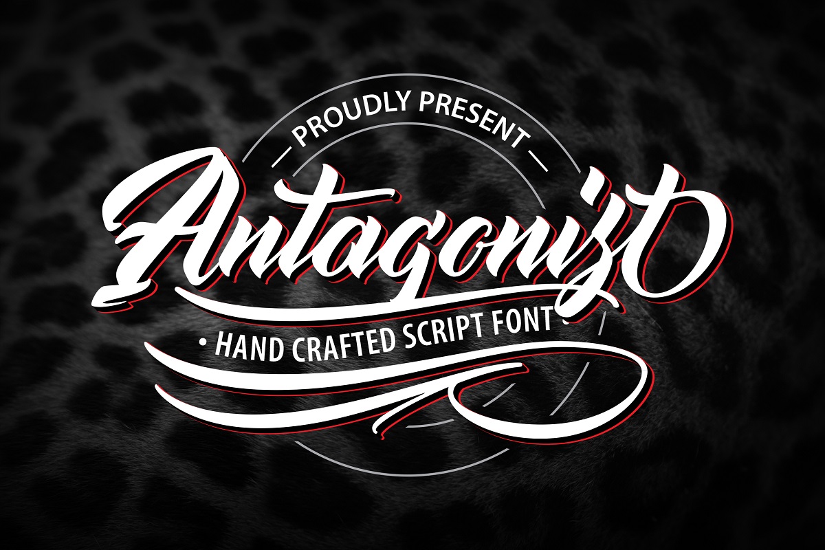Antagonist Hand Crafted Script Font