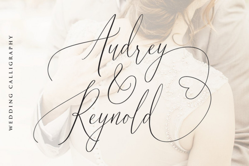 Audrey & Reynold Calligraphy Font