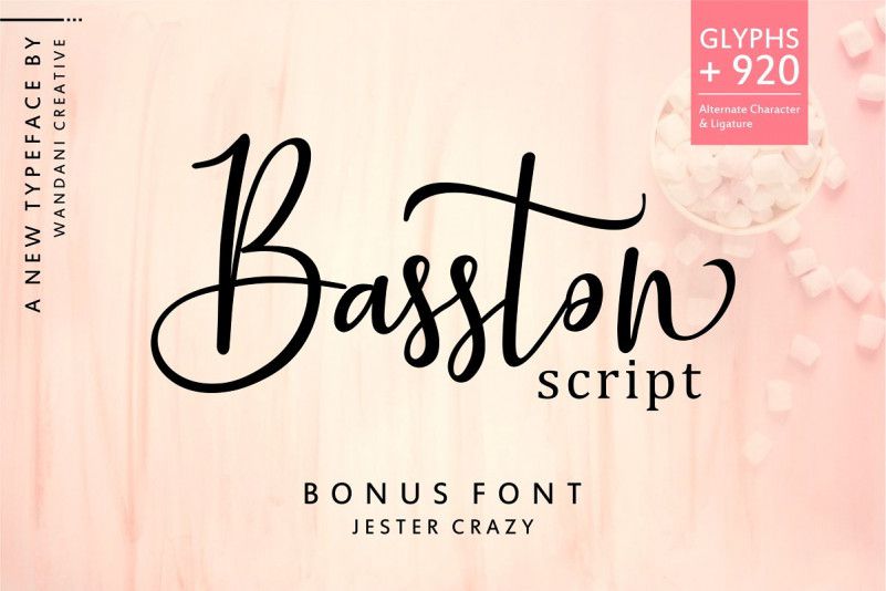 Basston Script Font Duo
