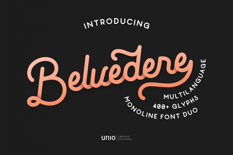 Belvedere Font Duo