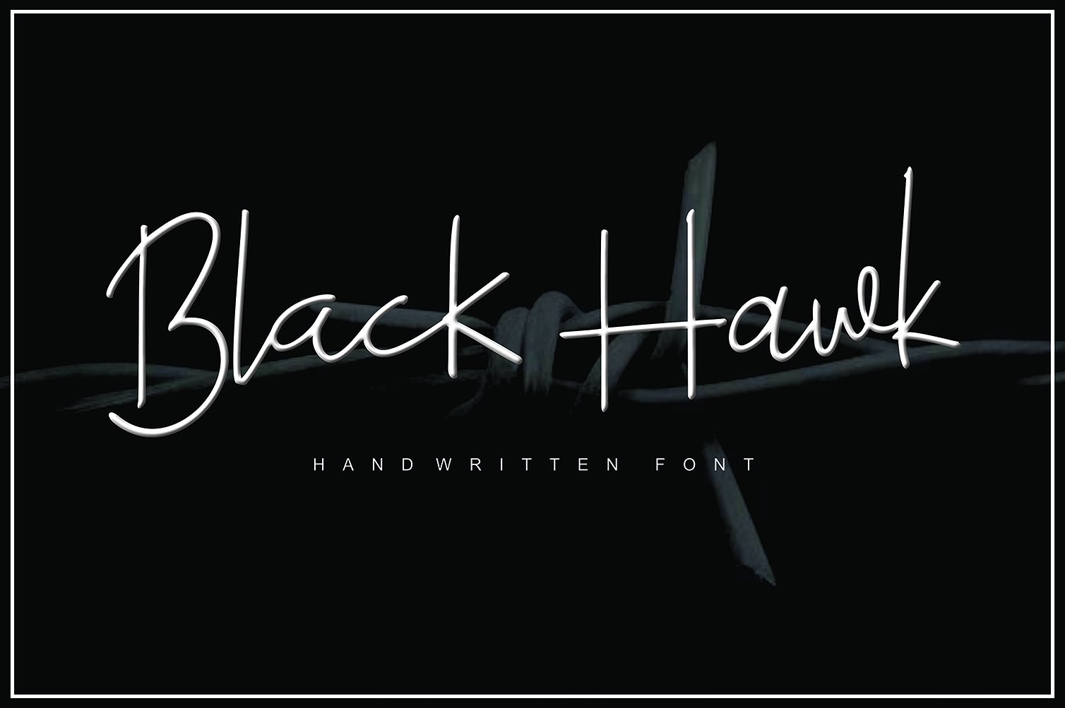 Black Hawk Font