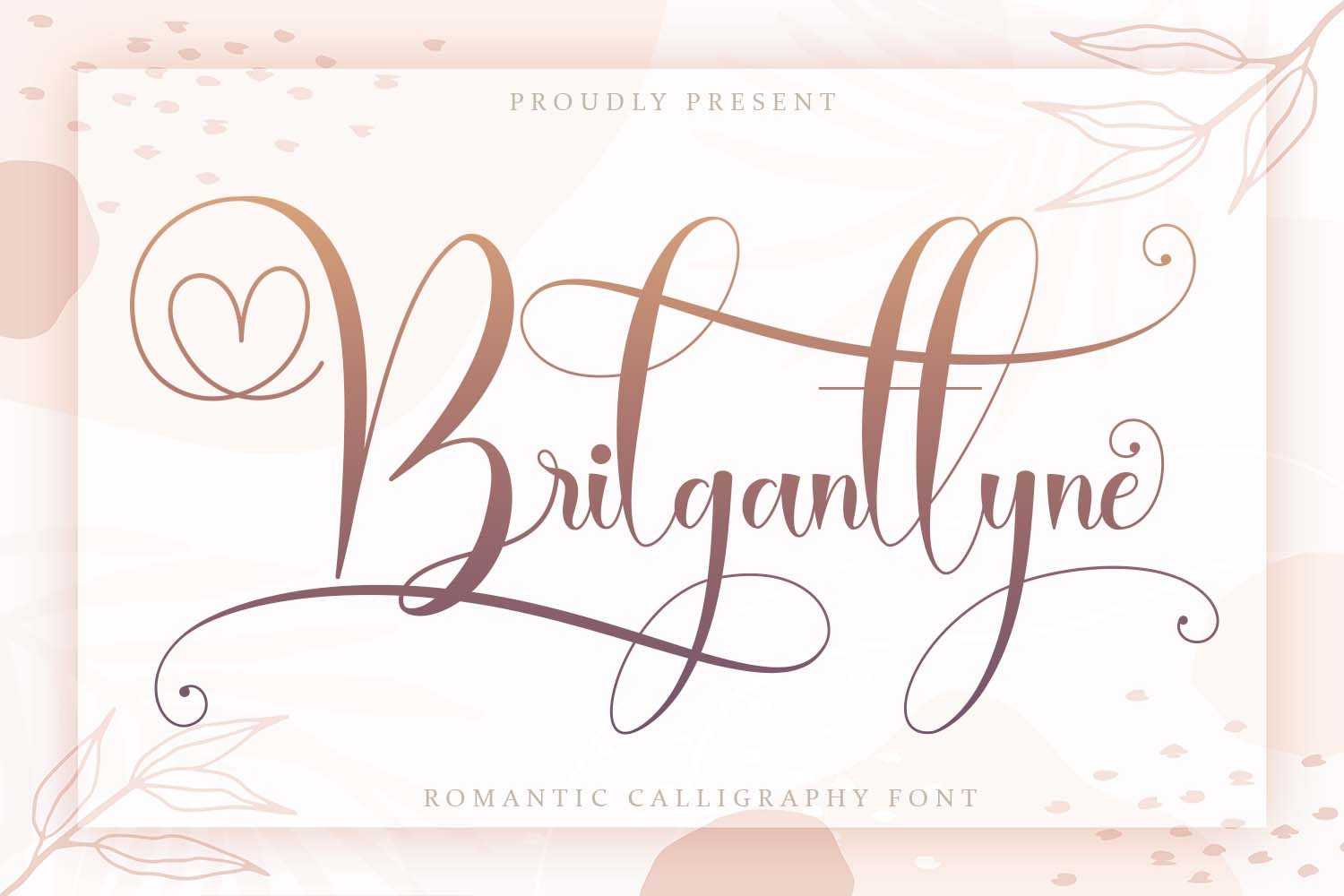 Brilganttyne Calligraphy Script Font