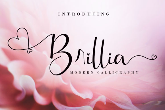 Brillia Modern Calligraphy Font